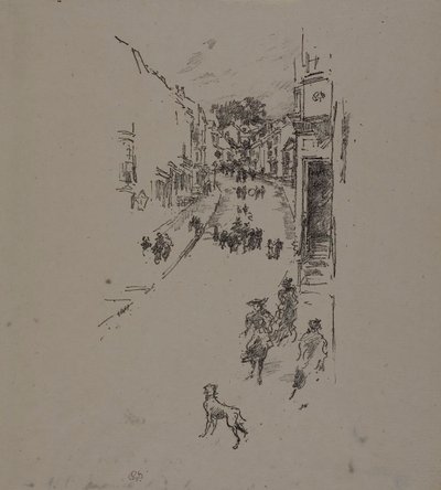 Sonntag, Lyme Regis von James Abbott McNeill Whistler