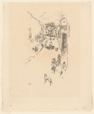 Sonntag, Lyme Regis von James Abbott McNeill Whistler