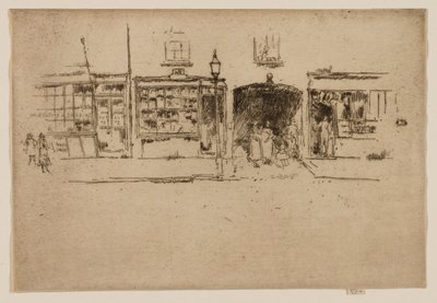 Der Friseursalon, Chelsea von James McNeill Whistler