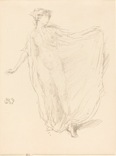 Das tanzende Mädchen von James Abbott McNeill Whistler