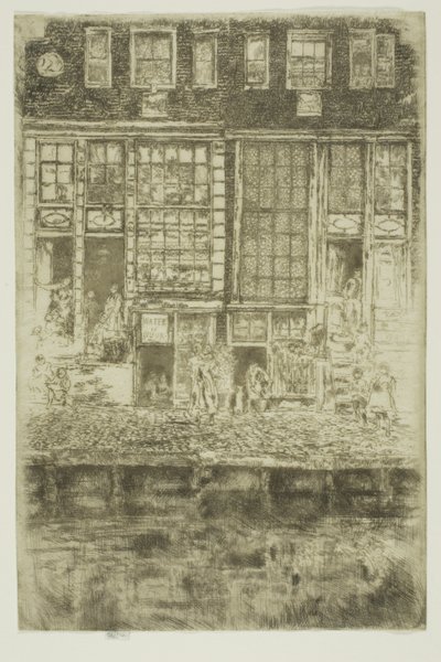 Der bestickte Vorhang von James McNeill Whistler