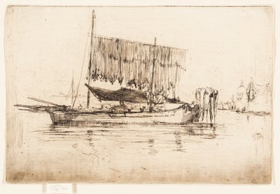 Das Fischerboot von James Abbott McNeill Whistler