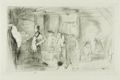 Die Schmiede von James Abbott McNeill Whistler