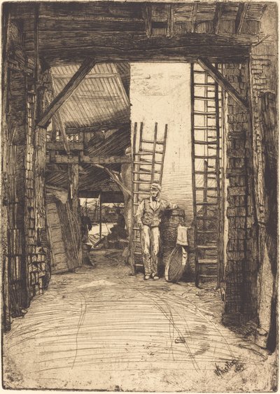 Der Kalkbrenner von James Abbott McNeill Whistler