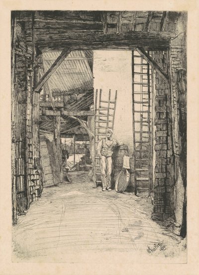 Der Kalkbrenner von James Abbott McNeill Whistler