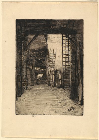 Der Kalkbrenner von James Abbott McNeill Whistler