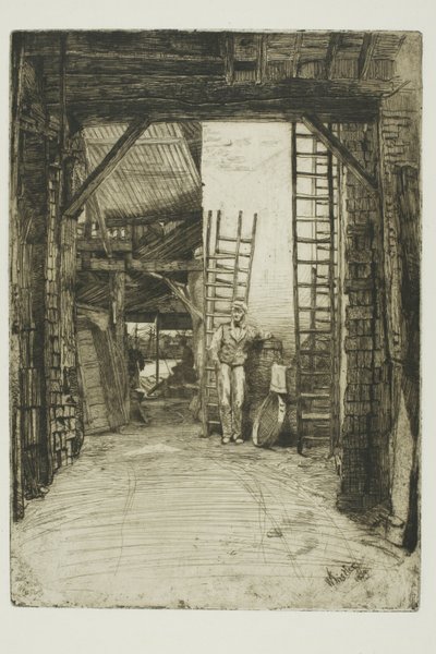 Der Kalkbrenner von James Abbott McNeill Whistler