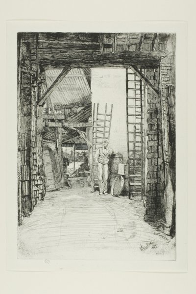 Der Kalkbrenner von James Abbott McNeill Whistler