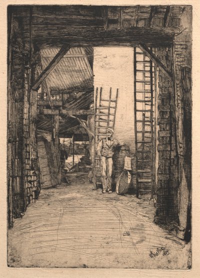 Der Kalkbrenner von James McNeill Whistler