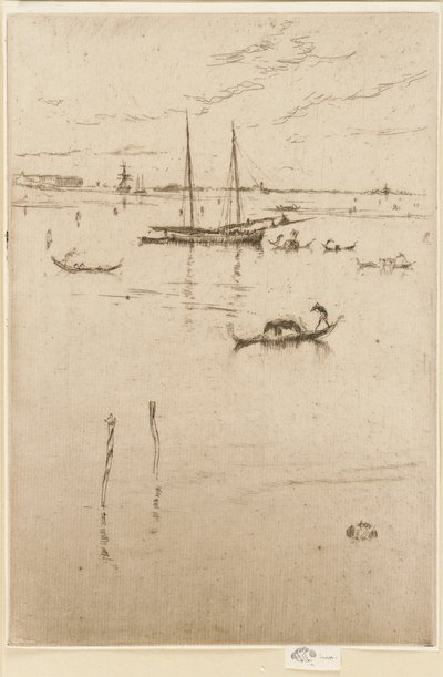 Die kleine Lagune von James Abbott McNeill Whistler
