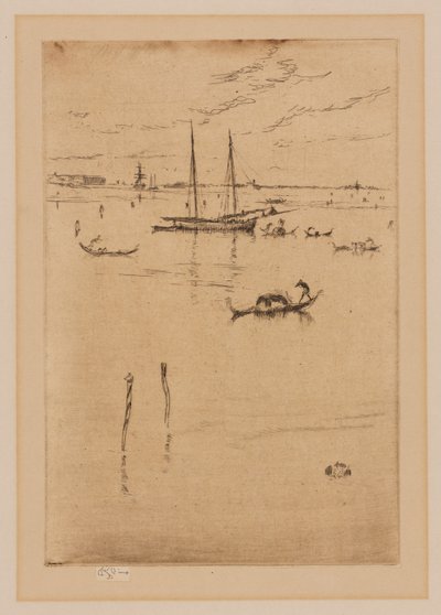 Die kleine Lagune von James Abbott McNeill Whistler