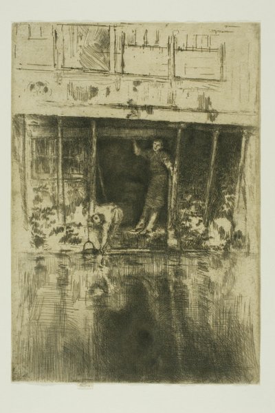 Der Pierrot von James Abbott McNeill Whistler