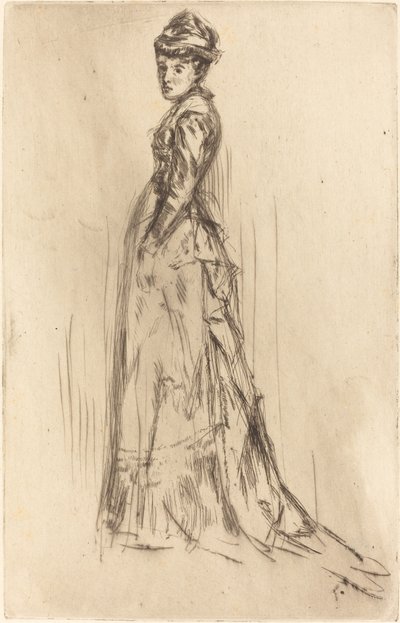 Das Seidenkleid von James Abbott McNeill Whistler