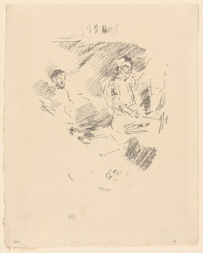 Der starke Arm von James Abbott McNeill Whistler