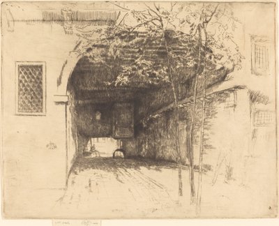 Das Traghetto, Nr. I von James Abbott McNeill Whistler