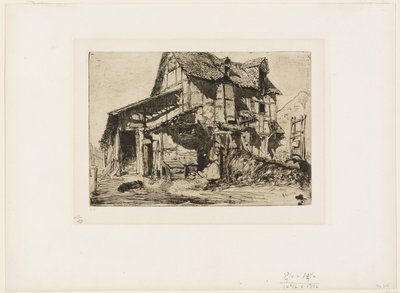 Das unsichere Mietshaus von James Abbott McNeill Whistler