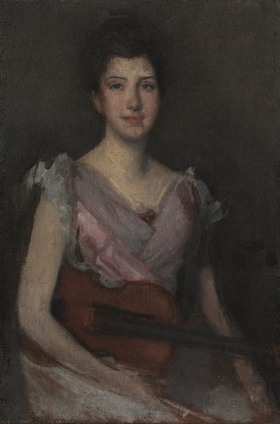 Der Geigenspieler von James Abbott McNeill Whistler