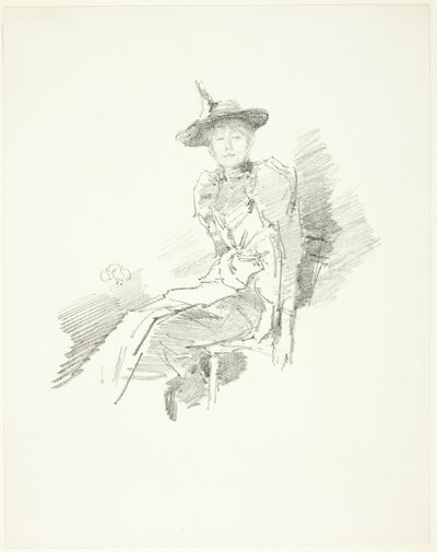 Der geflügelte Hut von James Abbott McNeill Whistler