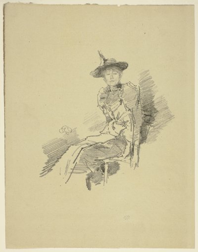 Der geflügelte Hut von James Abbott McNeill Whistler