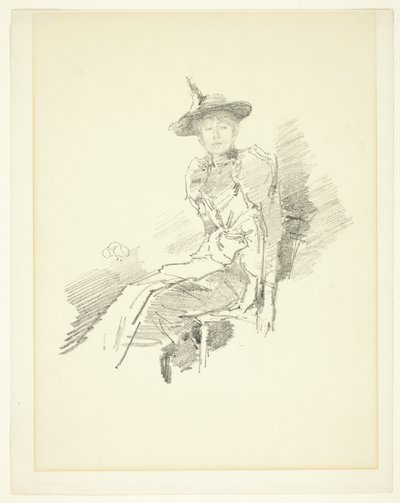 Der geflügelte Hut von James Abbott McNeill Whistler