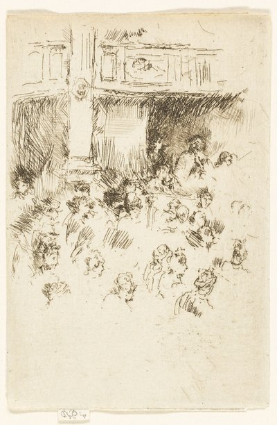 Theater, Loches von James Abbott McNeill Whistler