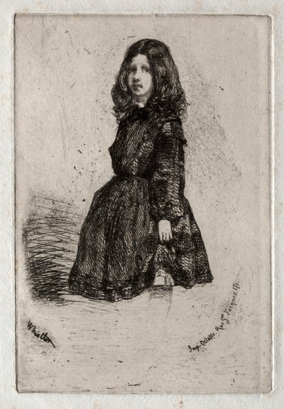 Zwölf Radierungen aus der Natur: Annie von James McNeill Whistler
