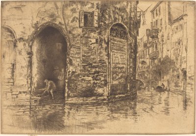 Zwei Türöffnungen von James Abbott McNeill Whistler