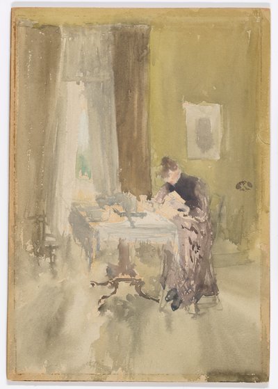 Violett und Bernstein–Tee von James Abbott McNeill Whistler