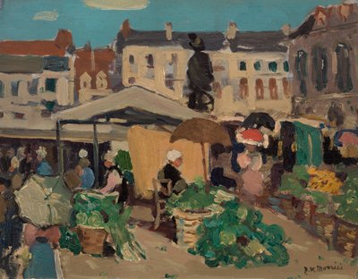 Marktszene von James Morrice