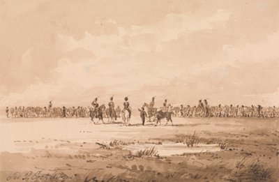 Abgestiegene Kavallerie von James Pattison Cockburn