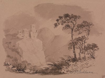Italienische Landschaft von James Pattison Cockburn