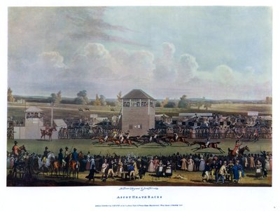 Ascot Heath Rennen von James Pollard