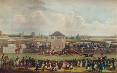Ascot Heath Rennen, 19. Jahrhundert von James Pollard