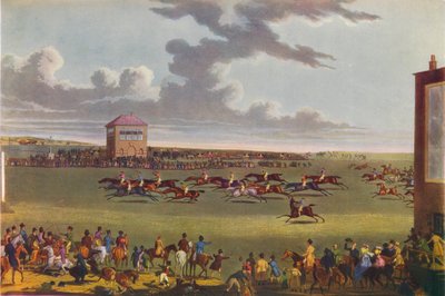 Newmarket-Rennen, 1909 von James Pollard