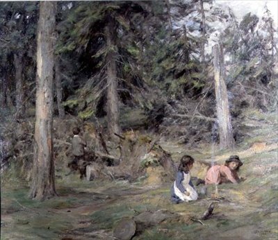 Um ein Lagerfeuer von James Riddel