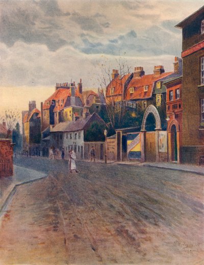 Petersham Road, Richmond, ca. 1904, 1914 von James S Ogilvy