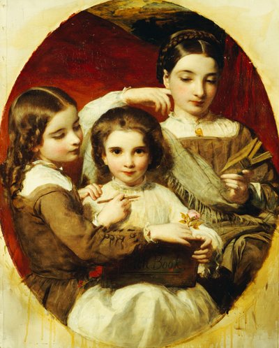 Porträt der Russell-Schwestern, 1858 von James Sant