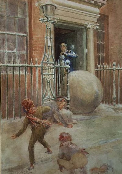 Schneeballschlacht - Beleidigung hinzufügen von James Shaw Crompton