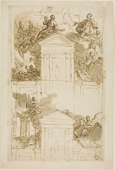 Studie von James Thornhill