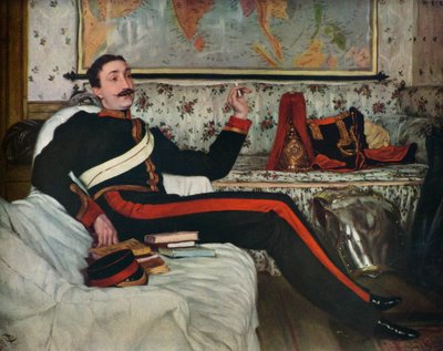 Frederick Gustavus Burnaby, 1870 von James Jacques Joseph Tissot