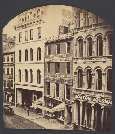 Washington Street, Boston, ca. 1860 von James Wallace Black