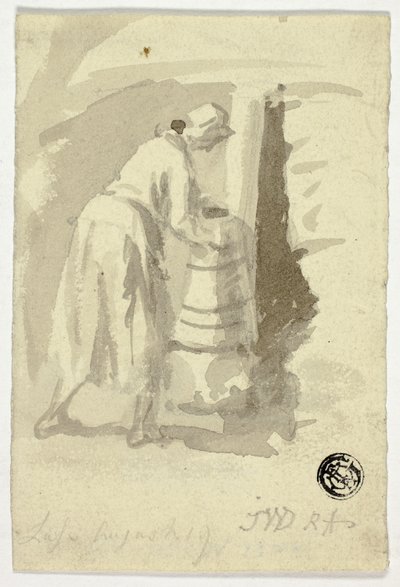 Frau am Herd von James Ward