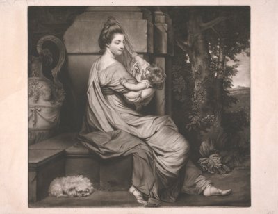 Die ehrenwerte Mrs. Bouverie und ihr Kind von James Watson