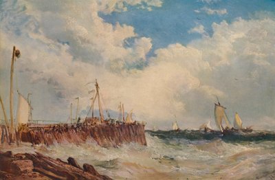An der Küste von Holland, 1876, 1938 von James Webb