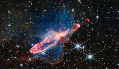 Herbig-Haro 46/47 von James Webb Space Telescope (NASA)