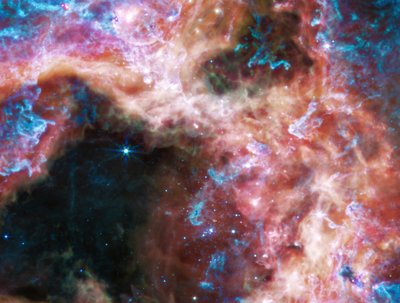 Tarantelnebel von James Webb Space Telescope (NASA)