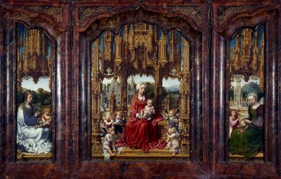 Malvern-Triptychon von Jan (c.1472 c.1533) Gossaert
