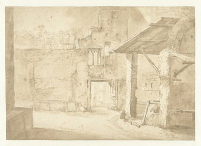 Rastplatz in Italien von Jan Asselijn (rejected attribution)