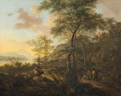 Italienische Abendlandschaft von Jan Both