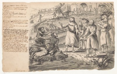 Christus heilt Besessene von Jan Brandes